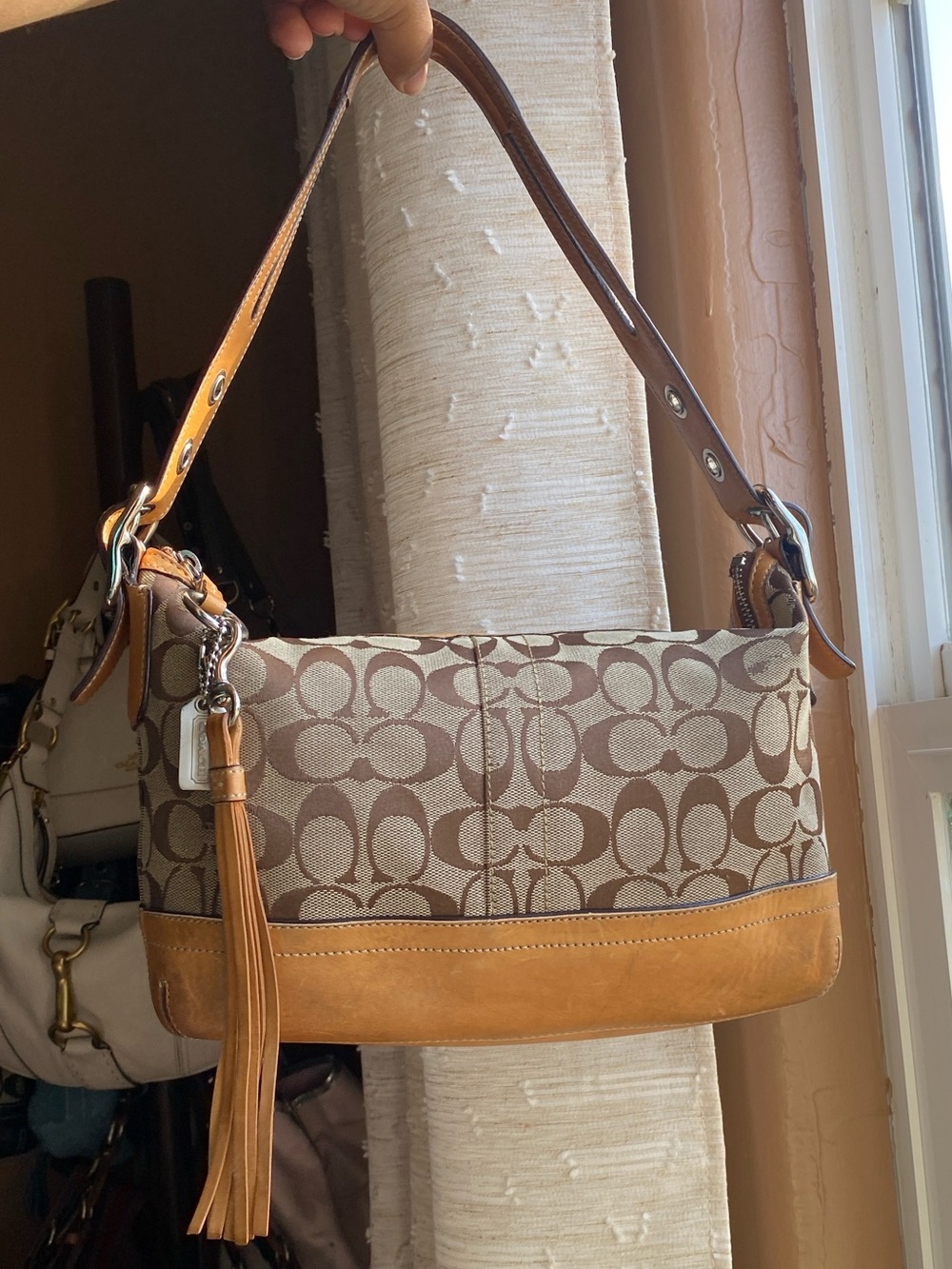 Coach East West Duffle shoulder bag